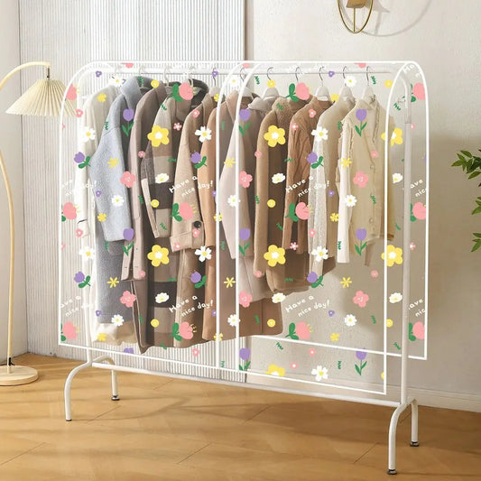 Waterproof Clothes Dust Cover | Hanging Closet Organizer Bags Garment Dust Cover Peaceful Pleasures Health and Wellness