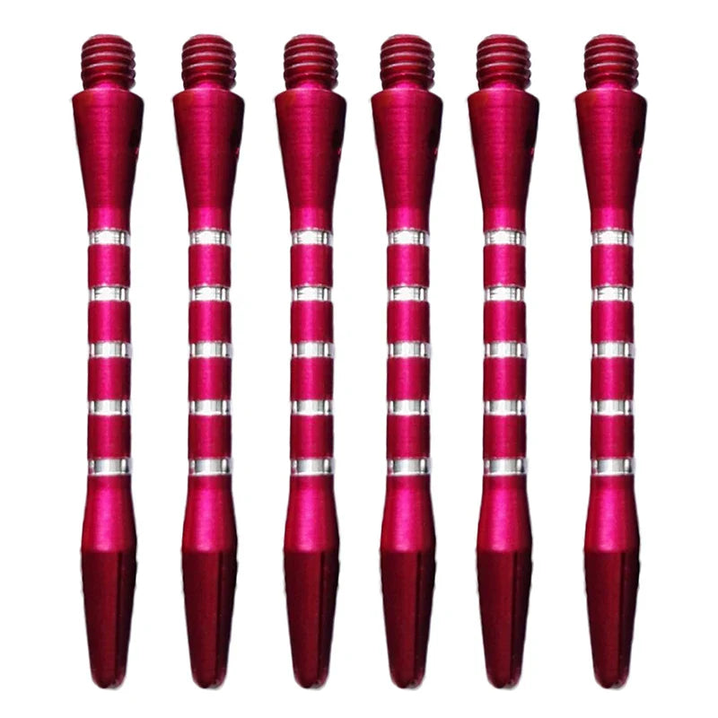 6-Pack 53mm Aluminum Throwing Darts – Short Metal Dart Rods