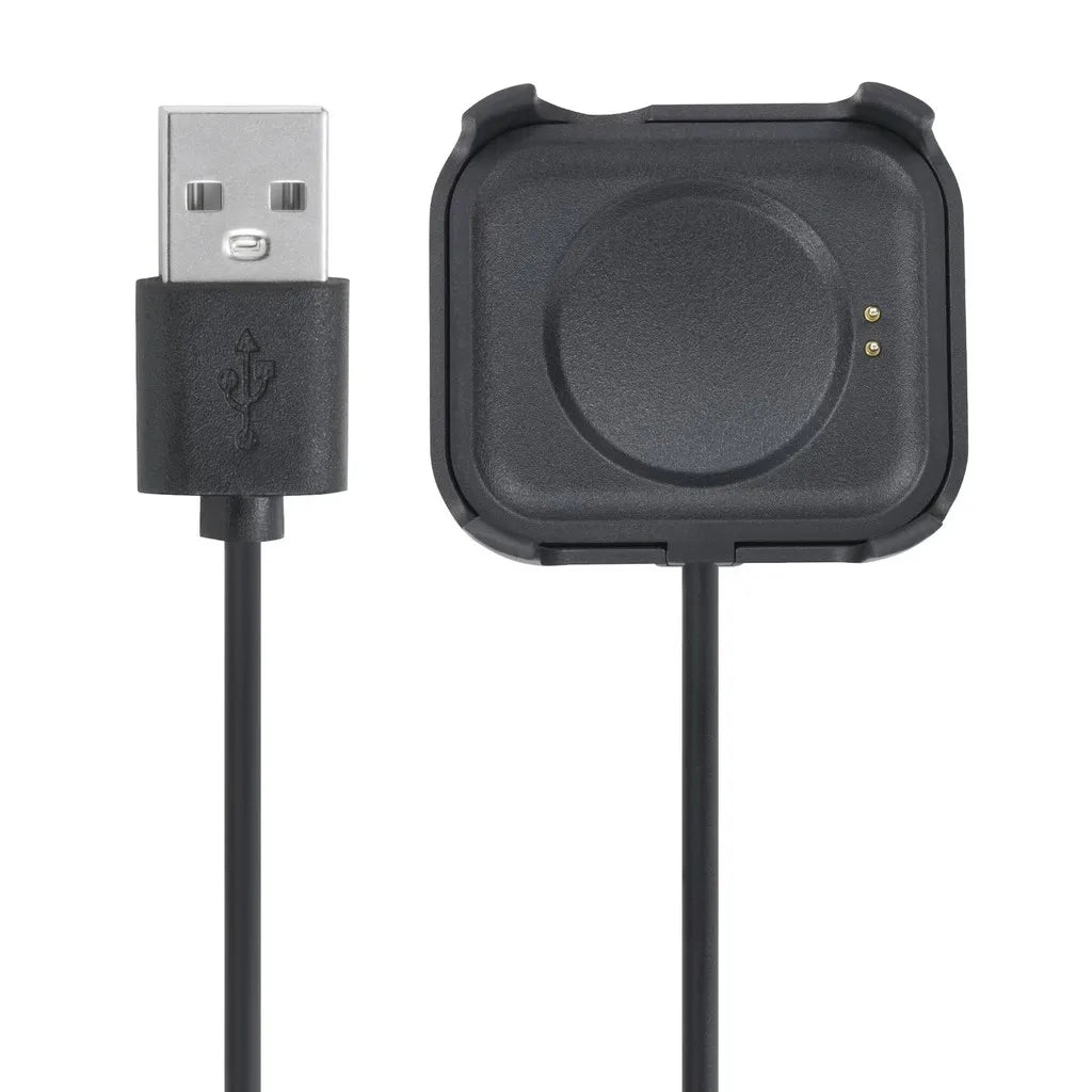 HW22 Smartwatch Magnetic USB Charging Cable – Fast Charge Peaceful Pleasures Health and Wellness black