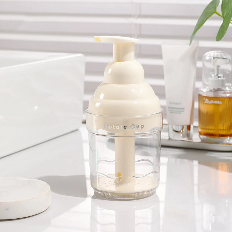 Mousse Foaming Bottle, Manual Pump Bottle For Facial Cleanser, Hand Soap, And Shower Gel, Foaming Device, Dispensing Bottle Peaceful Pleasures Health and Wellness A