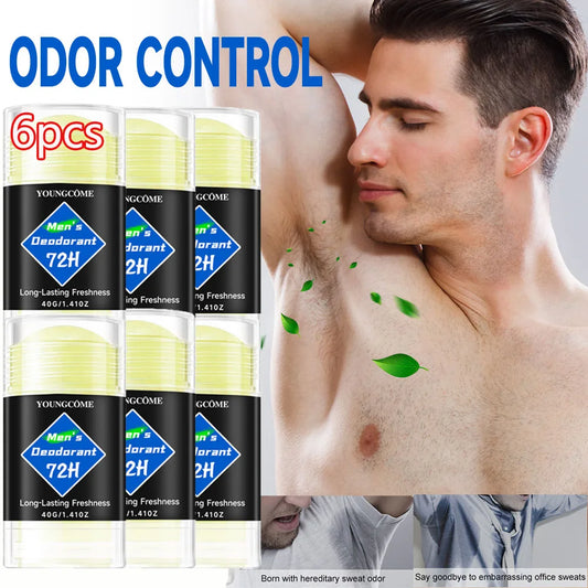 YOUNGCOME Men's Antiperspirant Deodorant Stick 40g – 1 or 6 Pack Antiperspirant Deodorant Oasis Select