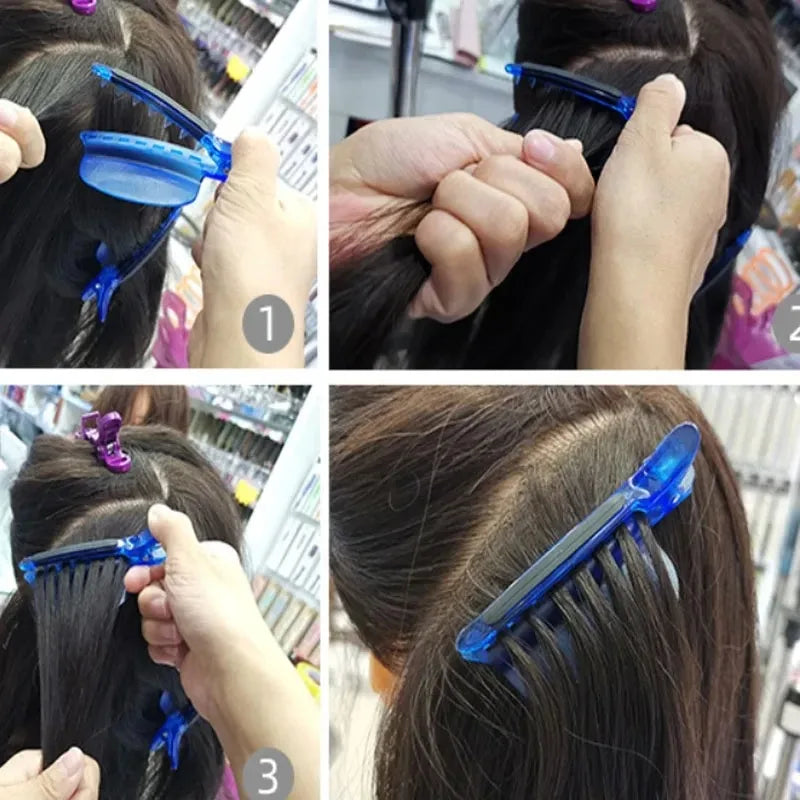 Non-Slip Hair Sectioning Clips | Salon & Wig Styling Tools