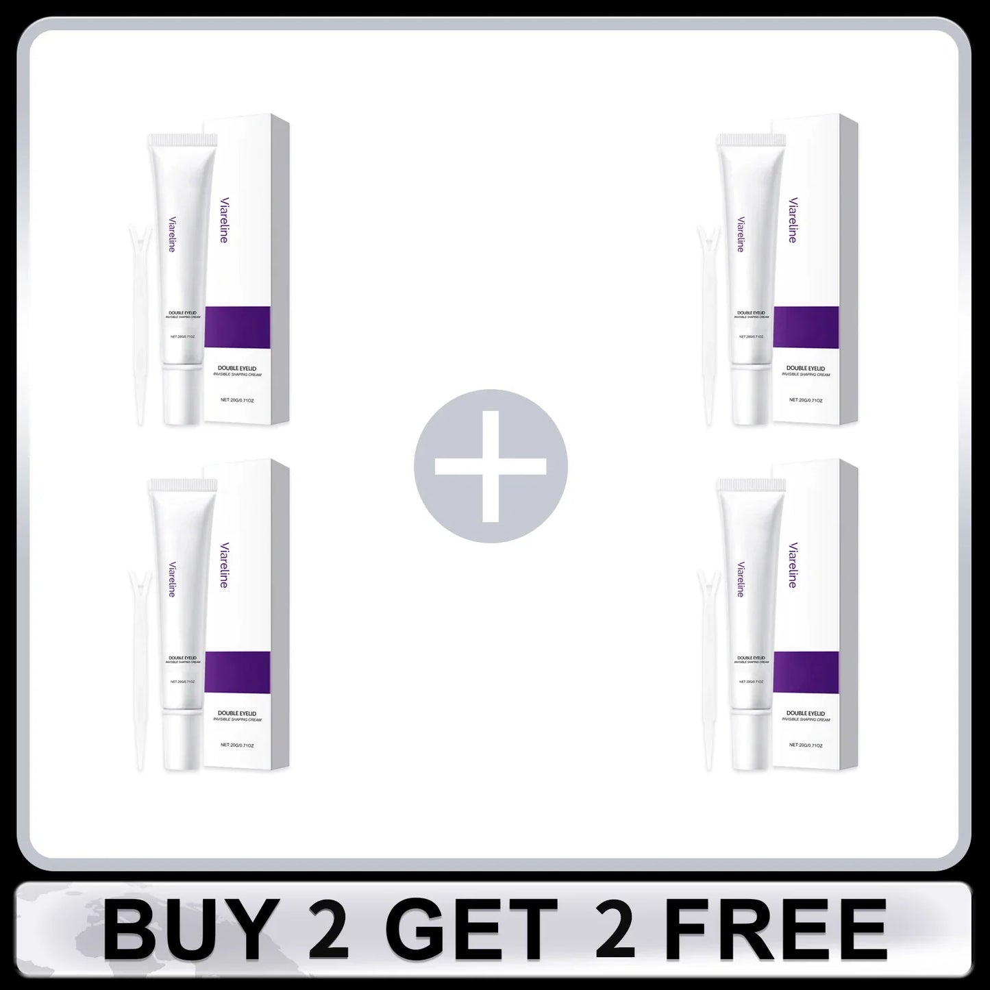Viareline Double Eyelid Shaping Cream – Natural Look 20g