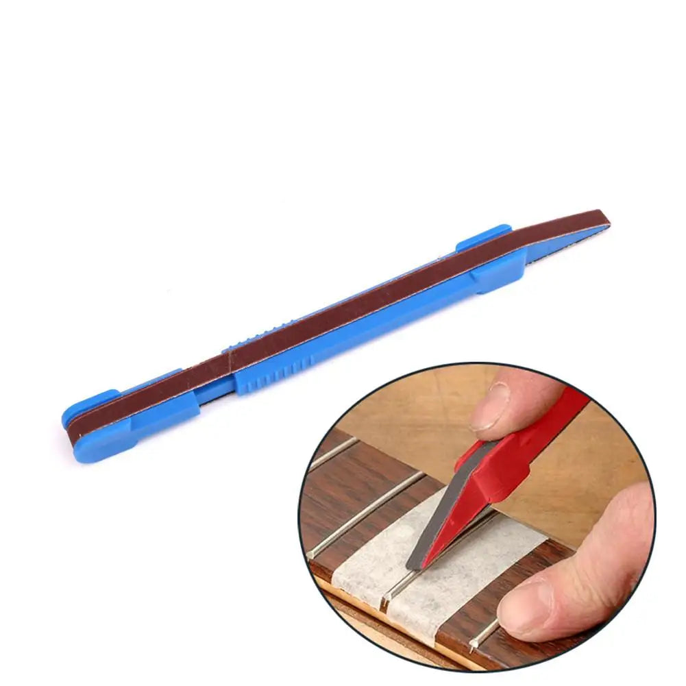 Guitar Bass Fret Polishing Wire File Fretboard Sanding Repair Tool
