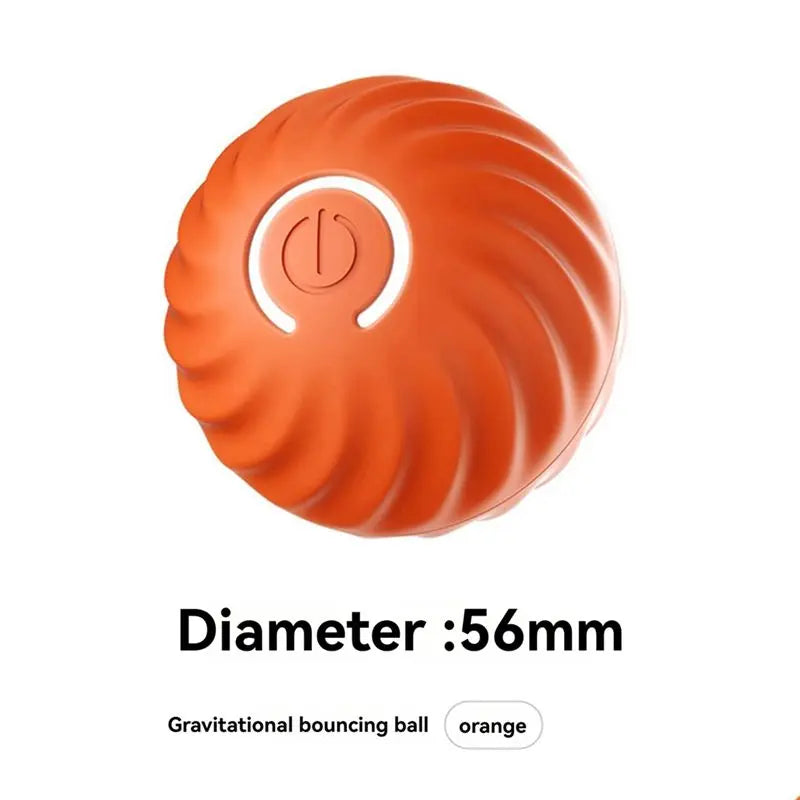 A36T-Interactive Dog Ball For Puppies And Medium-Sized Dogs-Automatic, Squeaky, With Lights Peaceful Pleasures Health and Wellness