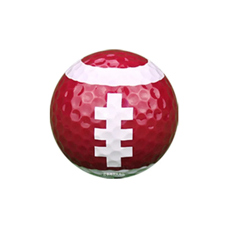 Pattern Printed 3-Layer Practice Golf Balls | Gift Collection Set