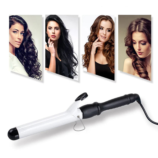 Wholesale Price Women's Fashion Electric Curly Hair Dryer Curler Brush for Curly Hair Waver with LCD Display Hair Curler Peaceful Pleasures Health and Wellness