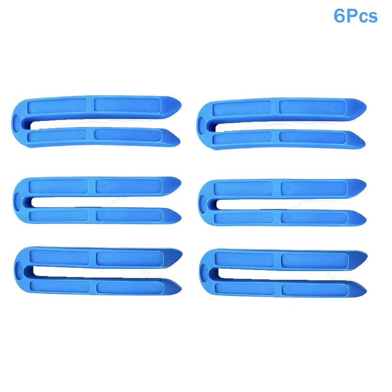 Heat Resistant U-Clips Hair Styling Insulation Clips 6/12Pcs