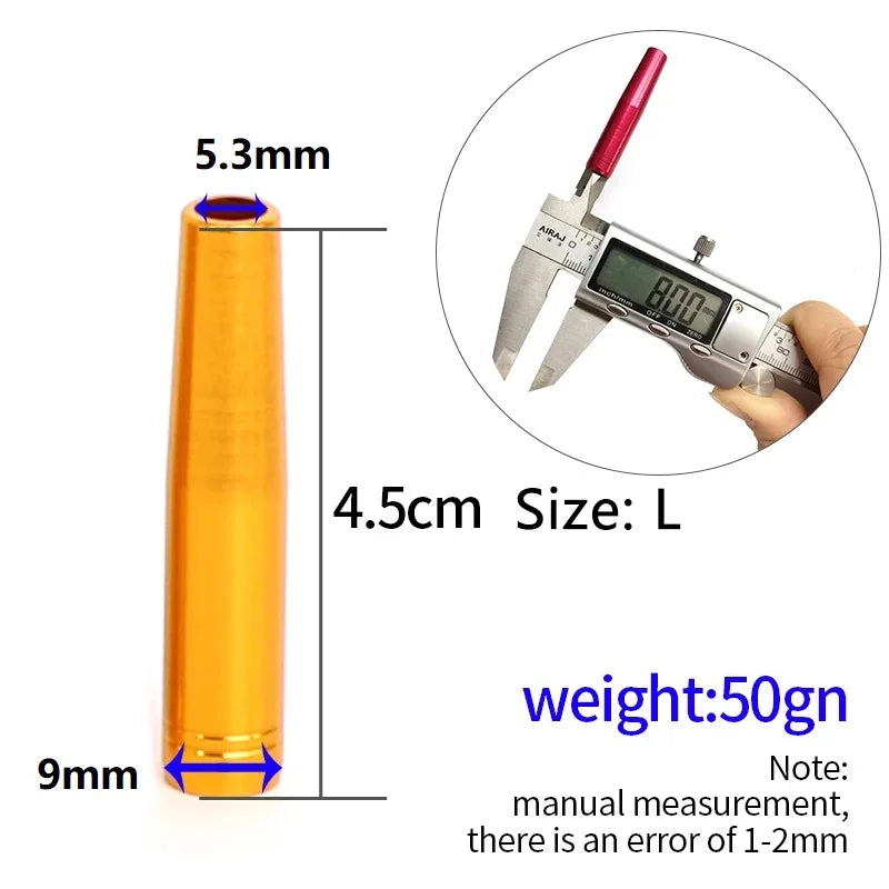 Aluminum Arrow Insert OD 5 Hunting Wooden Bamboo Arrows Connect