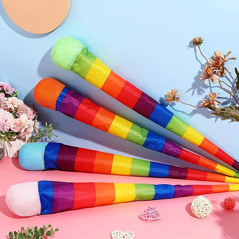 Rainbow Meteor Ball Set 1–20 PCS | Soft Tail Throwing Catching Toy