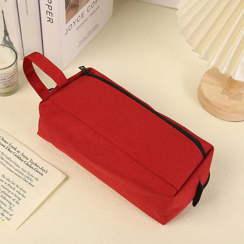 Water-Resistant Travel Toiletry Bag – Foldable with Divider