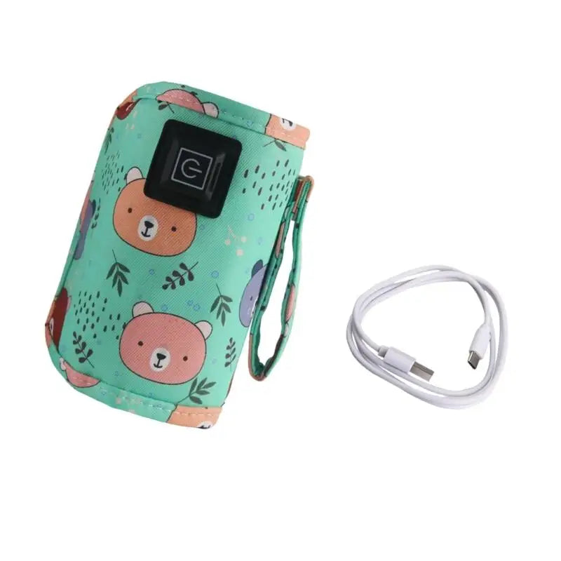 USB Portable Baby Bottle Warmer Bag – 3 Heat Settings