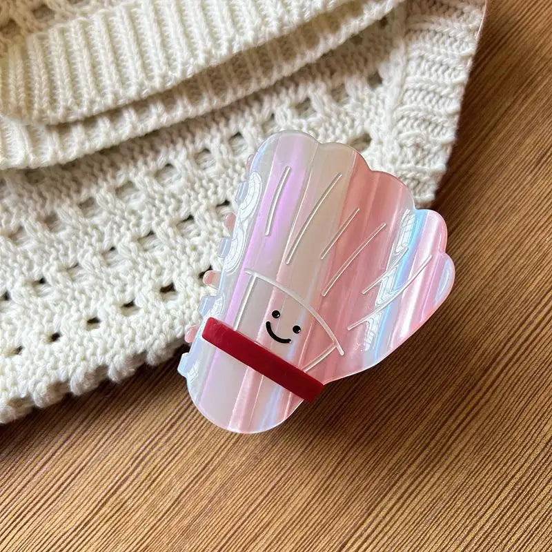Cute Sports Shark Hair Claw Clip – Non-Slip Hair Accessory