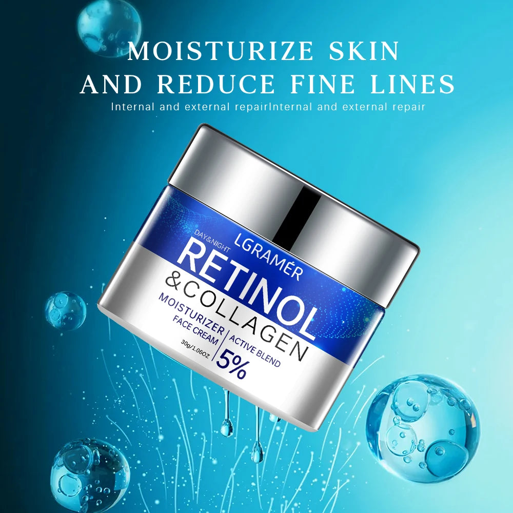 LGRAMER Retinol Face Cream – Anti-Aging, Firming & Brightening
