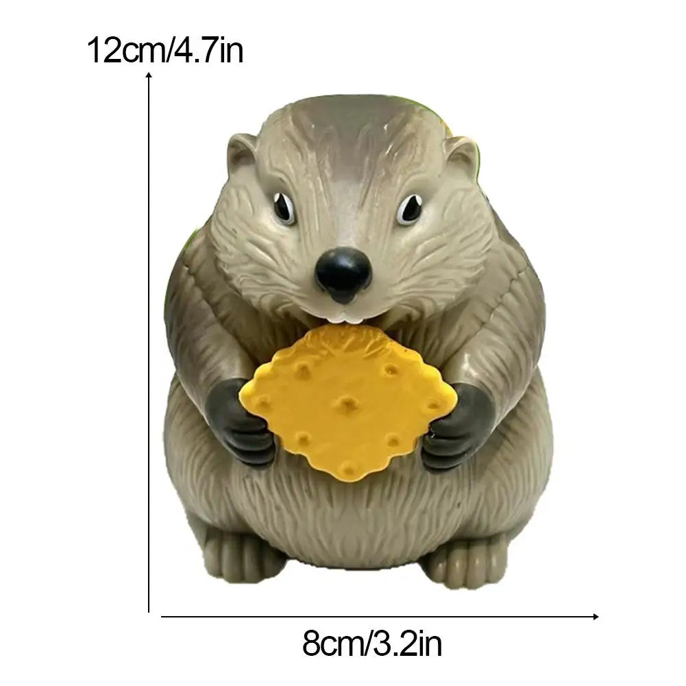 Screaming Groundhog Prank Toy – Funny Sound Desk Figure Novelty Prank Toy Peaceful Pleasures Health and Wellness