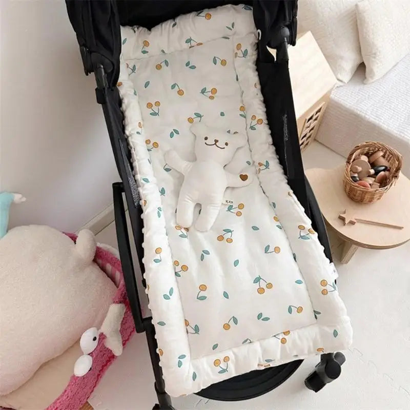 Baby Stroller Seat Cushion – Soft Breathable Four Season Pad