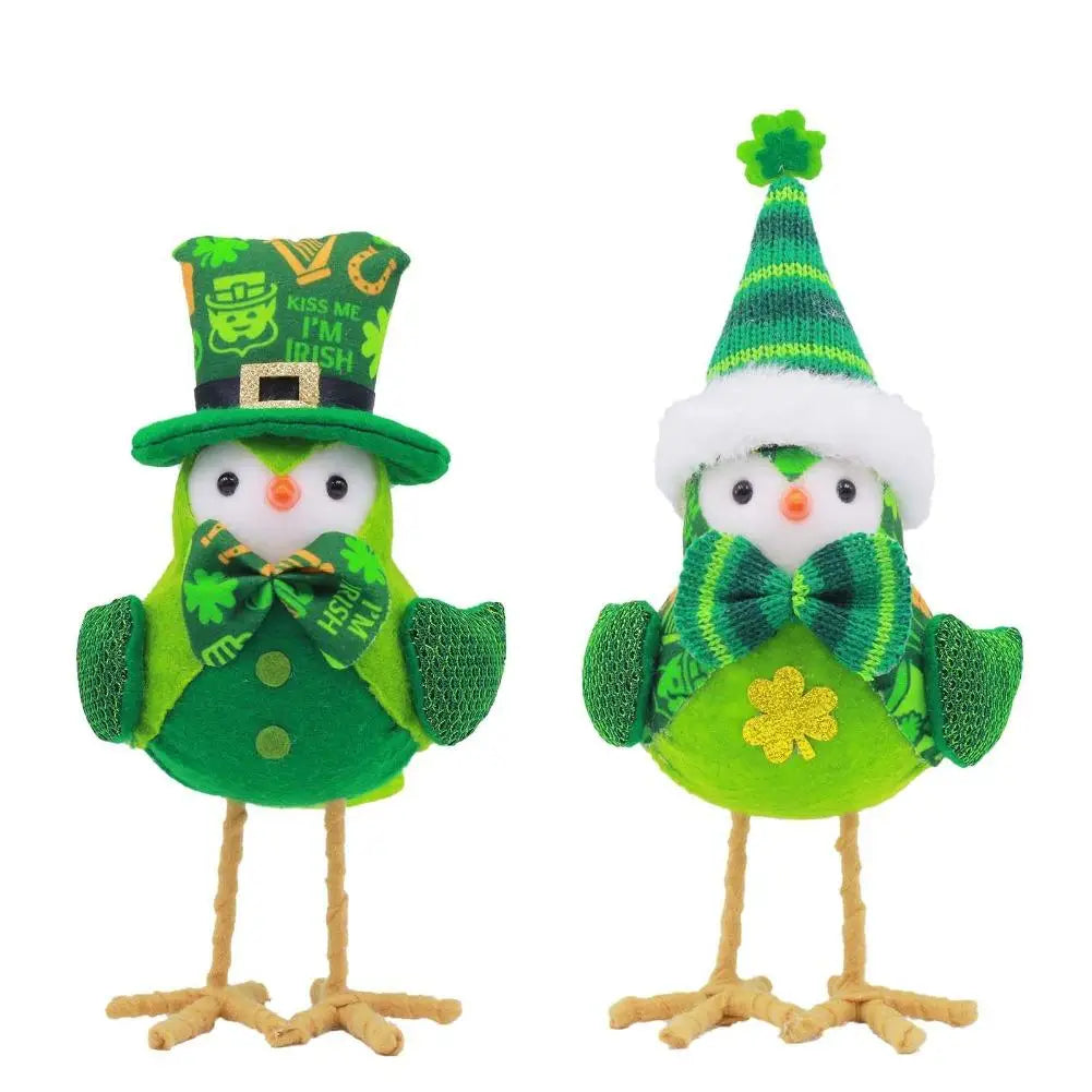 Easter & St. Patrick's Day Bird Gnome Ornaments – Set of 2