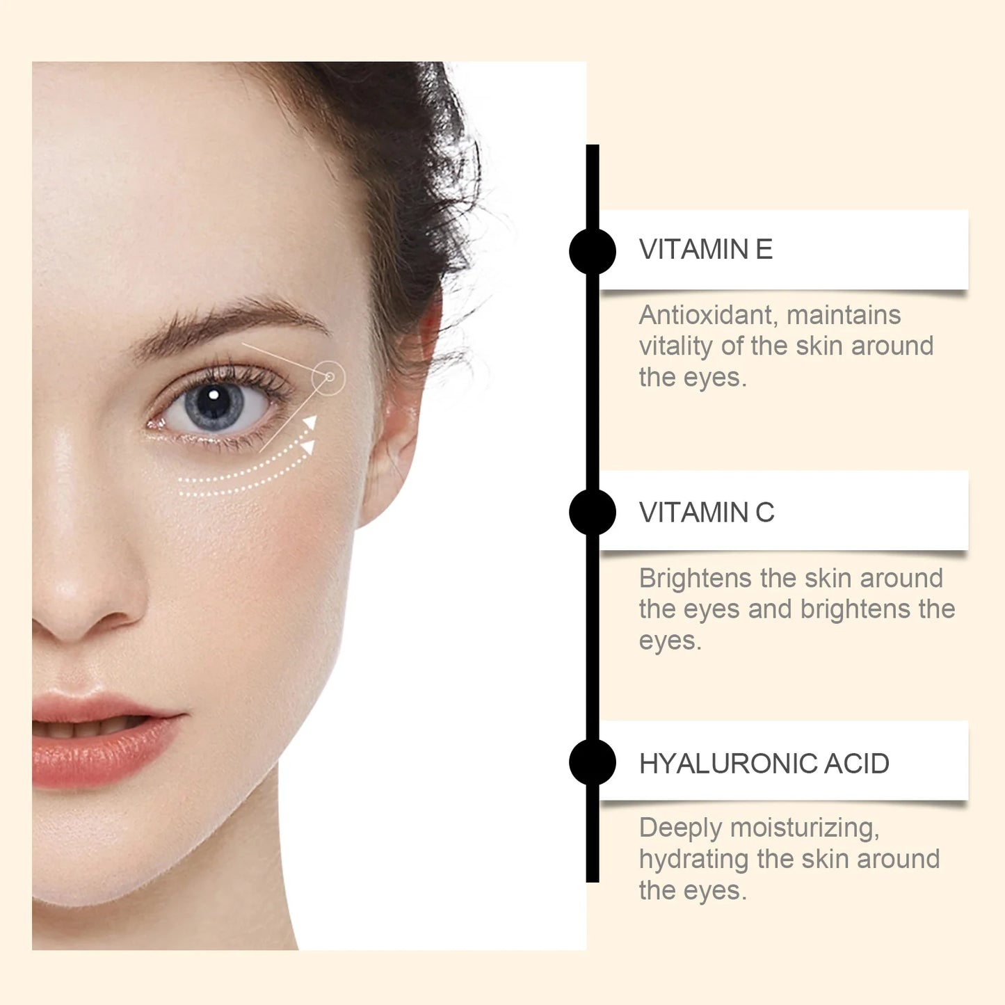 Eelhoe Vitamin C Eye Cream Stick | Dark Circles & Puffiness