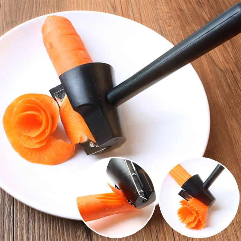 Spiral Vegetable Cutter Slicer – Stainless Steel Shredder