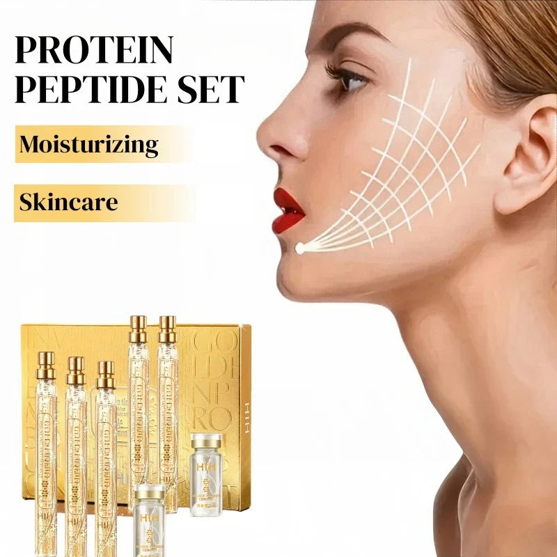Collagen Peptide Gold Thread Facial Essence | Lifting Serum