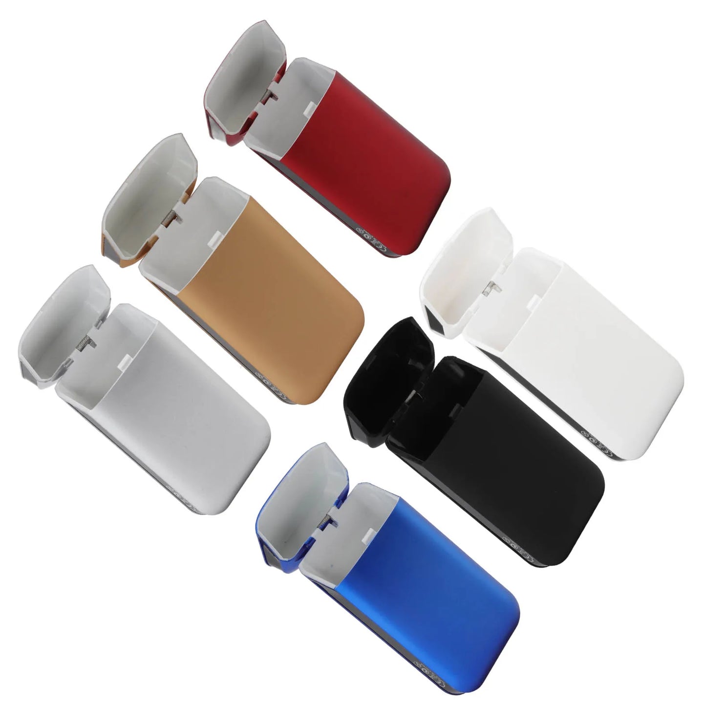 Cigarette Case Dual Use Pressure Proof Adjustable Height Keep Freshing Cigarette Box Holiday Gift for Travel Peaceful Pleasures Health and Wellness