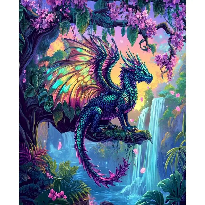 Paint by Numbers Kit Animals Canvas 60×75cm | Acrylic Art