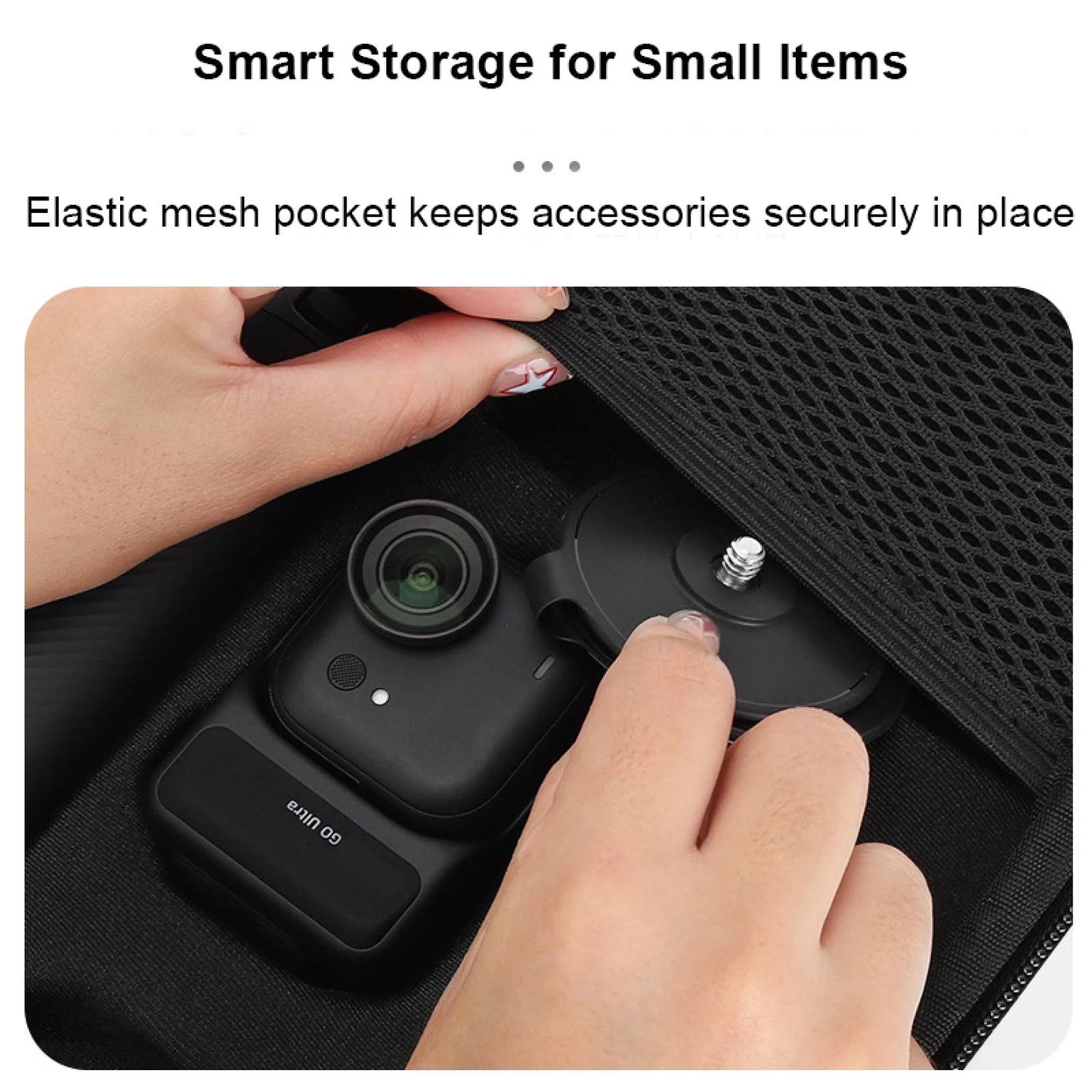 Carrying Bag For Insta 360 GO Ultra Storage Protective Case Hard Shell For Insta360 GO Ultra Vlogging Action Camera Accessories Peaceful Pleasures Health and Wellness
