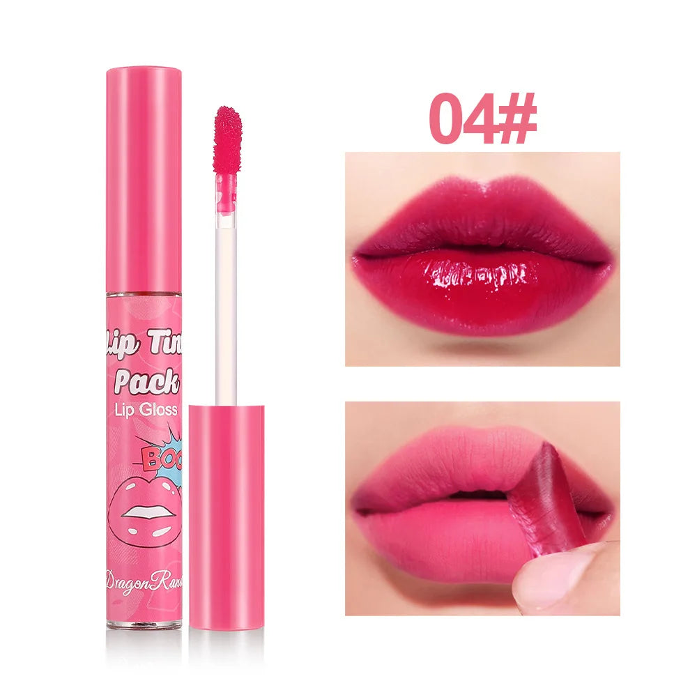 Dragon Ranee Peel Off Lip Stain – Rose Red Waterproof Matte