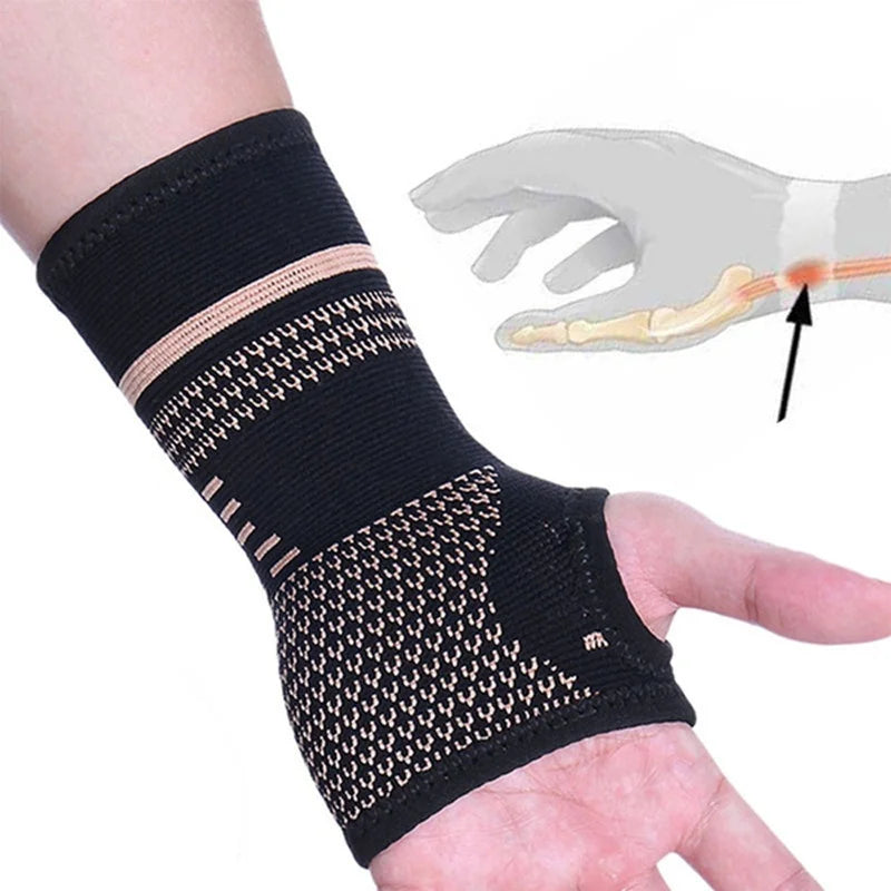 1pc Lifting Wrist Straps, Professional Wristband, Sports Compression Wrist Guard Arthritis Brace Sleeve Peaceful Pleasures Health and Wellness
