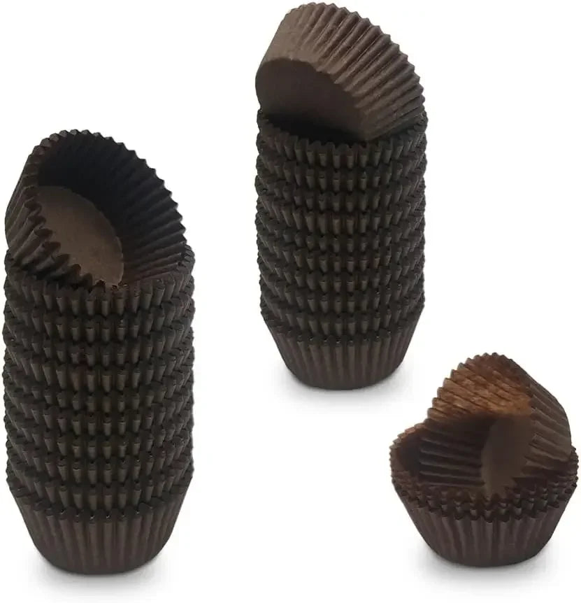 1000-Pack Greaseproof Cupcake & Muffin Liners – Food-Grade Paper Baking Cups, Oven Safe to 428°F