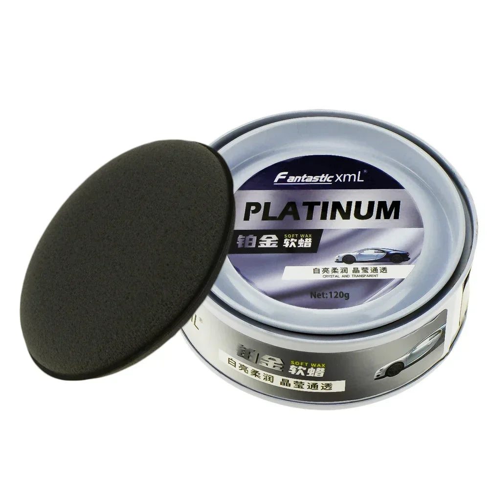 Car Wax Crystal Plating Set Auto Nano Ceramic Coating Scratch Removal Agent Car Wax Polishing Paste Maintenance Care Cream Peaceful Pleasures Health and Wellness car wax