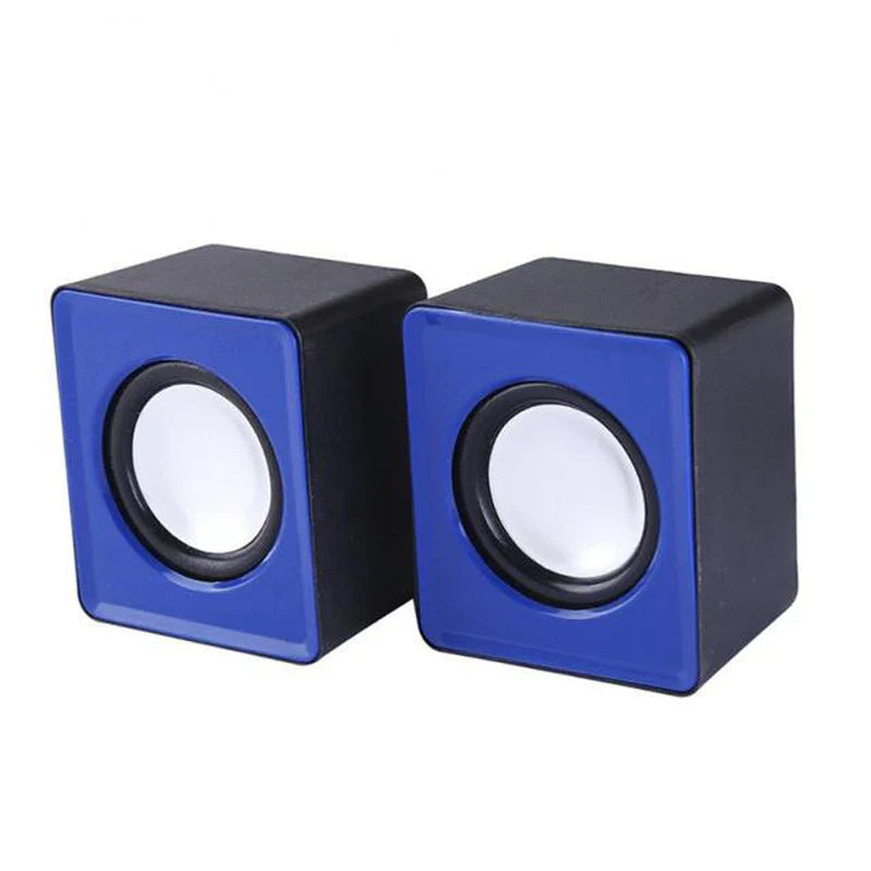 AyeBeau Mini USB Stereo Speakers for PC, Laptop & Desktop