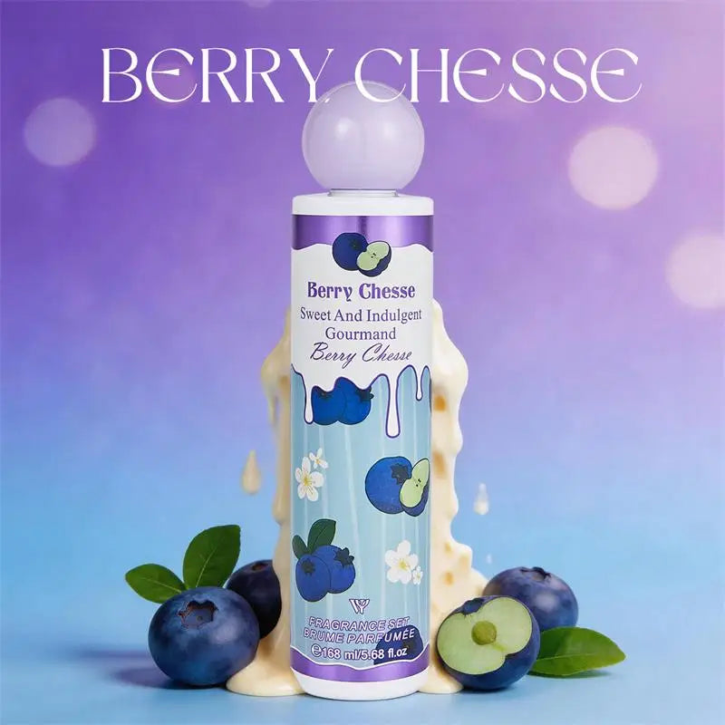 Gourmet Body Mist 168ml Sweet Berry Cheese Mint Chocolate Scents Long-lasting Fragrance Spray Refreshing Women Daily Use Perfume Peaceful Pleasures Health and Wellness BBW1025 168ML