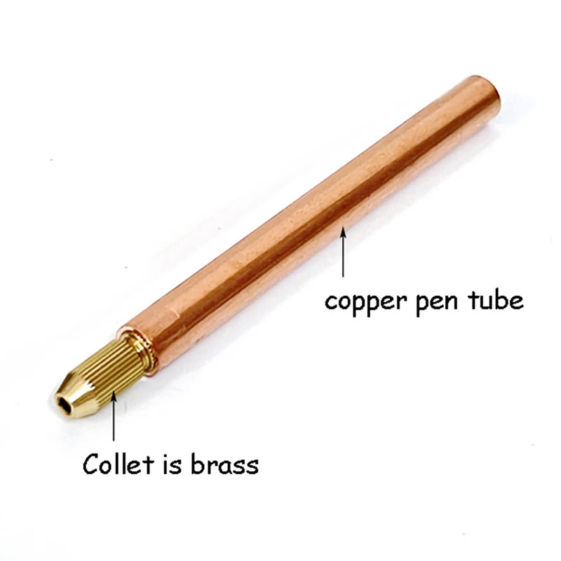 Battery Spot Welding Pen Handheld Copper Belt 3mm Core DIY Point Touch Pen Thread Fixed For Battery Spot Welding Accessories Peaceful Pleasures Health and Wellness