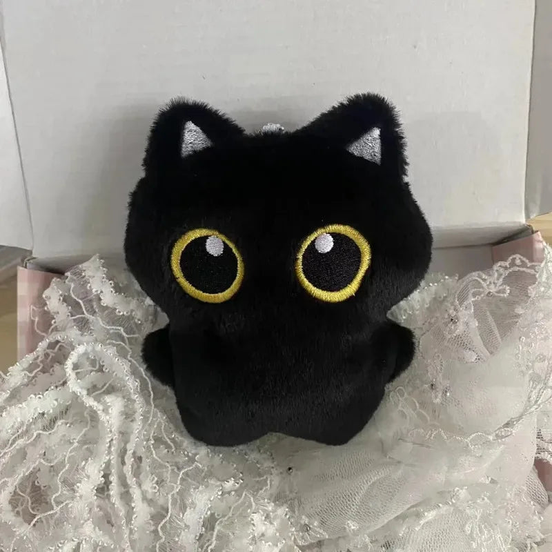 Cute Black Cat Plush Toy | Soft Stuffed Shadow Doll Cushion Stuffed Plush Toy Peaceful Pleasures Health and Wellness