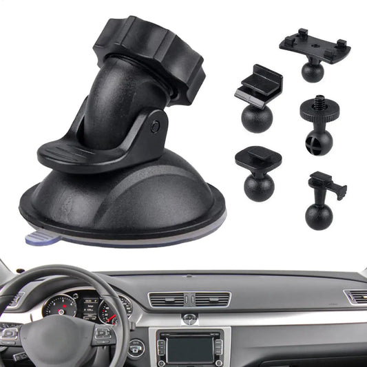 Dash Cam Suction Mount | 360° Rotation & 5 Adapters Dash Cam Mount Peaceful Pleasures Health and Wellness Default Title
