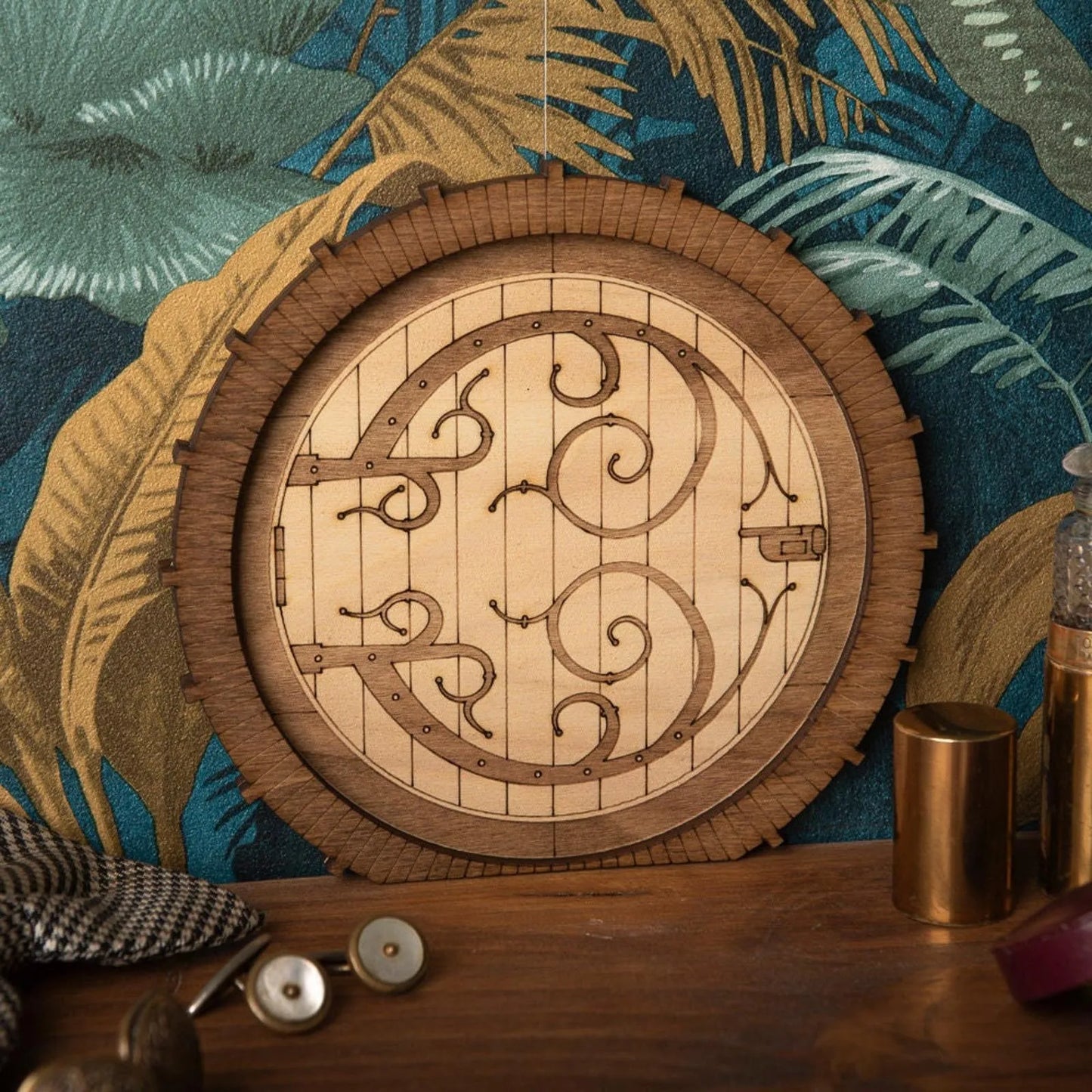 Miniature Fairy Door for Trees – Wooden Garden Decoration