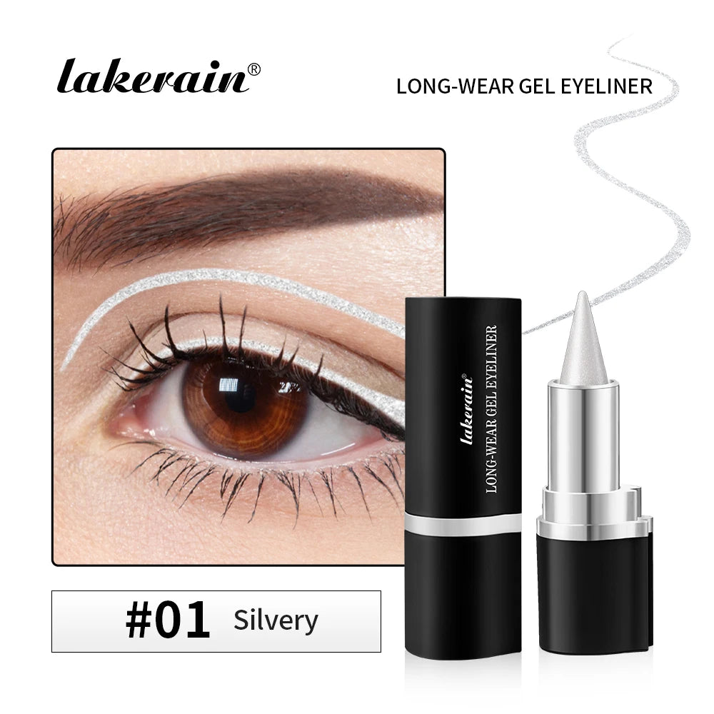 Matte Eyeliner Pen White Black Brown Easy Wear Solid Eye Liner Pencil LongLasting Tattoo Liner Eyeshadow Gel Eye Cosmetics Peaceful Pleasures Health and Wellness 01