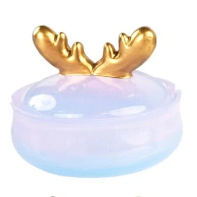 Creative Colorful DIY Elk Storage Box Mirror Silicone Mold Clouds