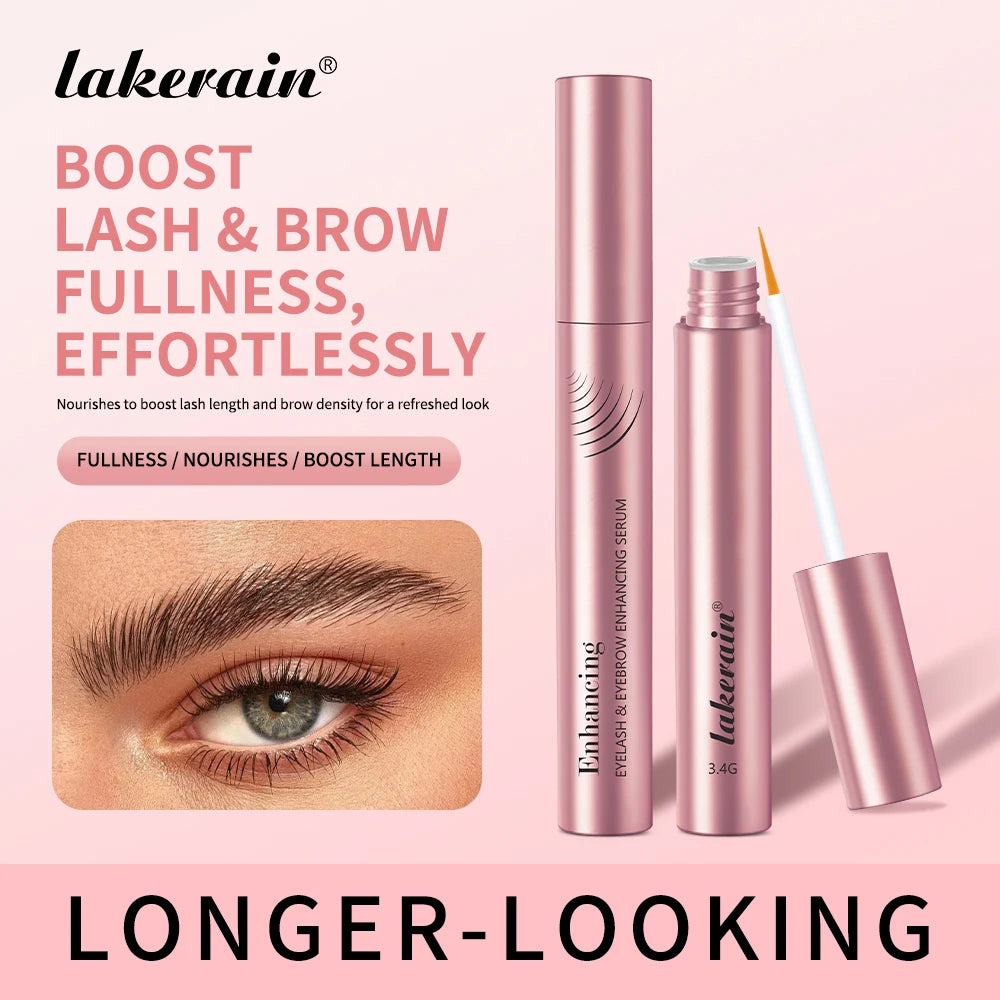 Eyelash Eyebrow Enhancing Serum Fast Absorption Creates Natural Eyebrow Hydrogel Texture Nourish Eyebrow Strengthen Eyelashes Peaceful Pleasures Health and Wellness