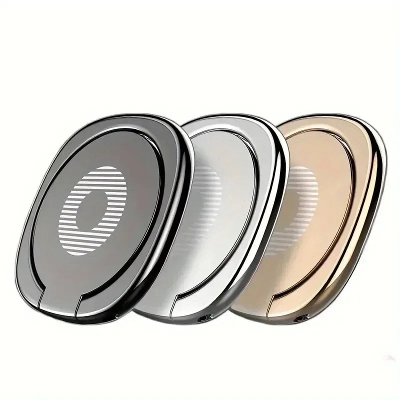 Metal Phone Ring Stand 360 Degree Rotatable Finger Grip Bracket Strong Adhesive Work Car Mount For IOS Android Cellphone Tablet Peaceful Pleasures Health and Wellness