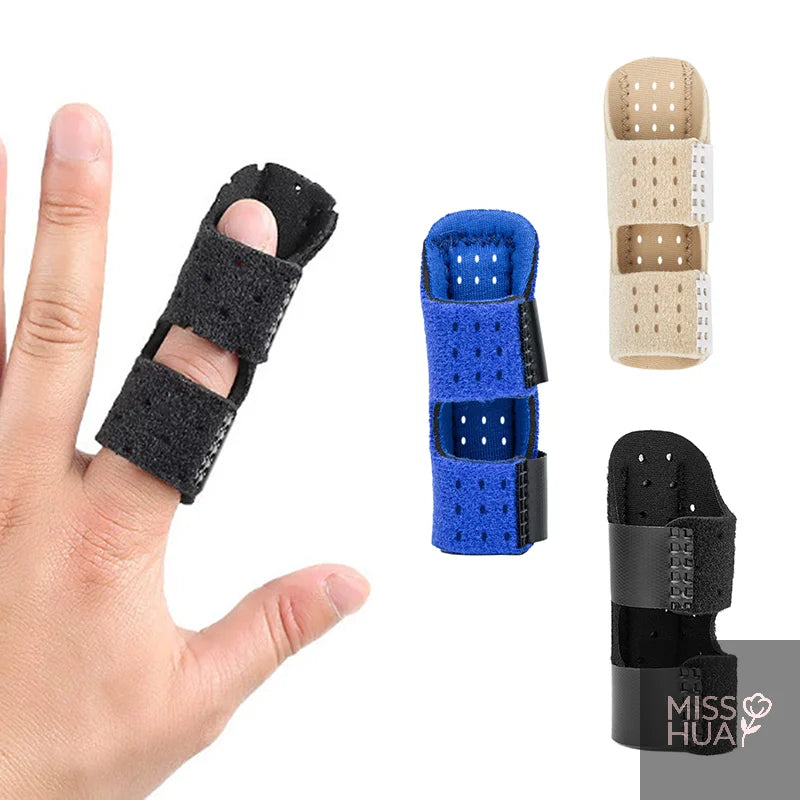 Adjustable Finger Splint Brace | Steel Plate Pain Relief Support