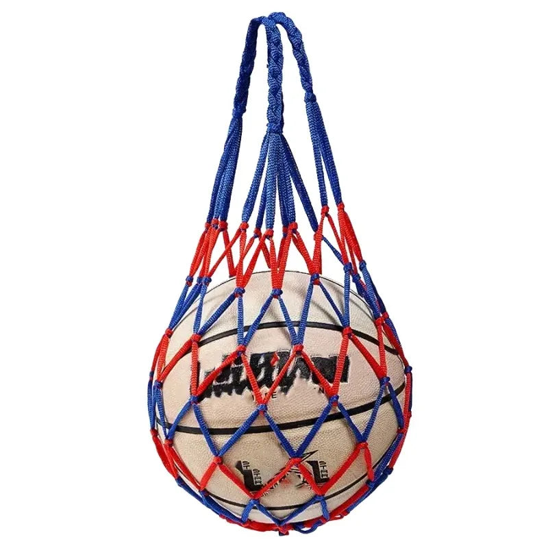 Durable Nylon Sports Ball Net Bag | Portable Training Storage Sports Ball Bag Peaceful Pleasures Health and Wellness