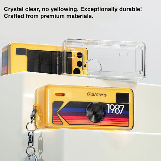 For Kodak 1987 Camera Case Transparent Hard PC Cover Non-Yellowing Anti-Dust Shockproof Precision Molded Ultra Slim Peaceful Pleasures Health and Wellness Default Title