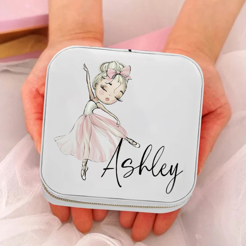 Personalized Princess Ballerina Jewelry Box | Custom Girl Gift Personalized Jewelry Box Peaceful Pleasures Health and Wellness
