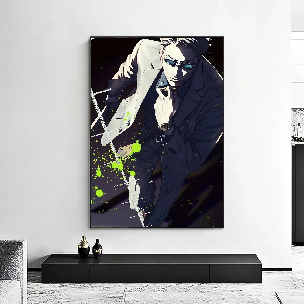 Jujutsu Kaisen Kento Nanami Minimalist Canvas Wall Art Print