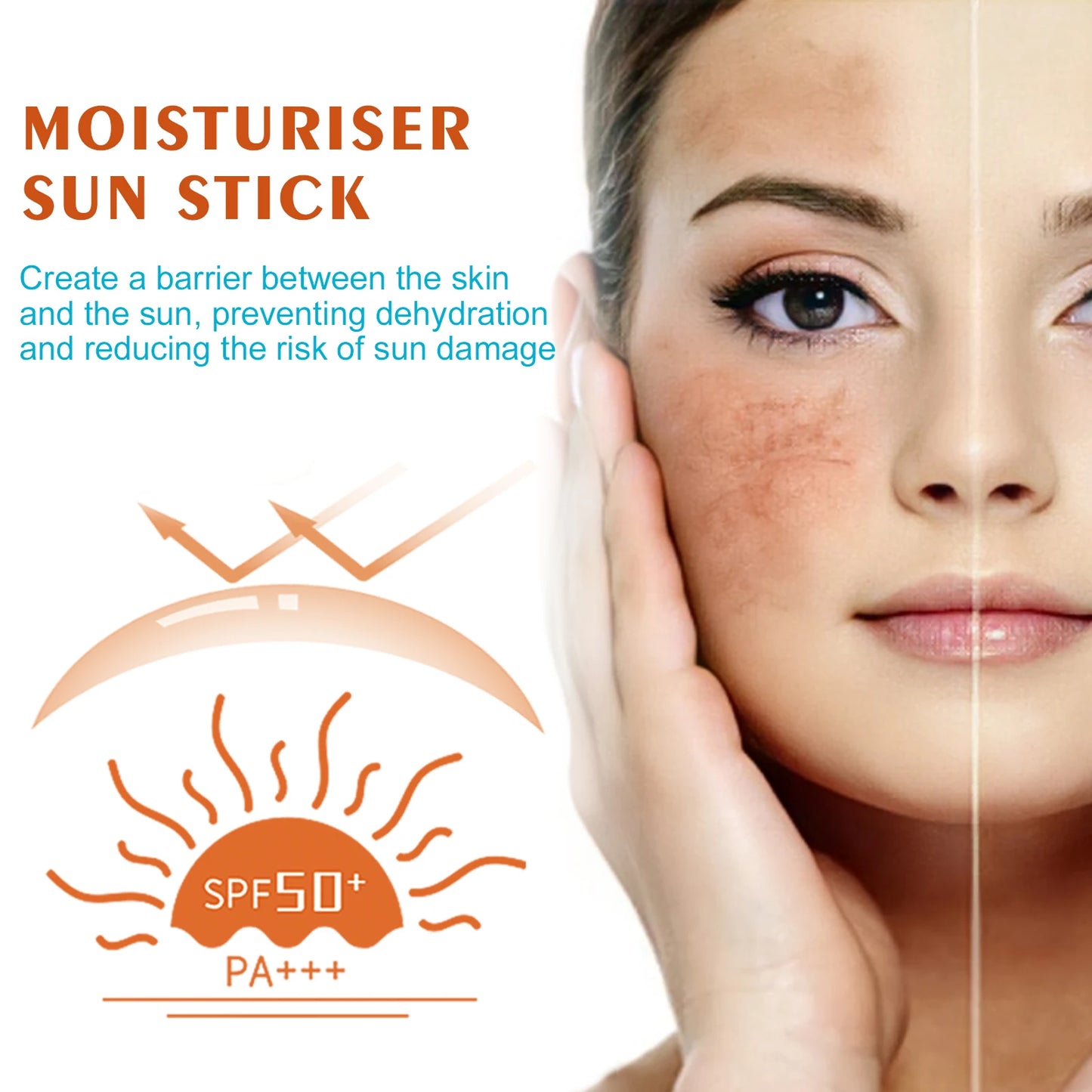 Jaysuing SPF 50+ Sunscreen Stick – UV Protection & Moisturizing