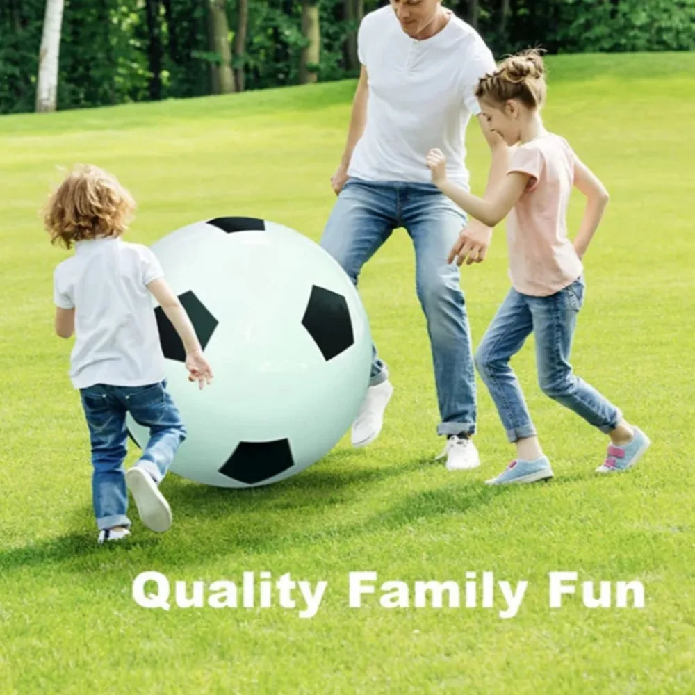 Inflatable Big Soccer Party Balloons Outdoor Toys Beach Balls Toy Balls Activity Props Kindergarten Game Sports Entertainment Peaceful Pleasures Health and Wellness