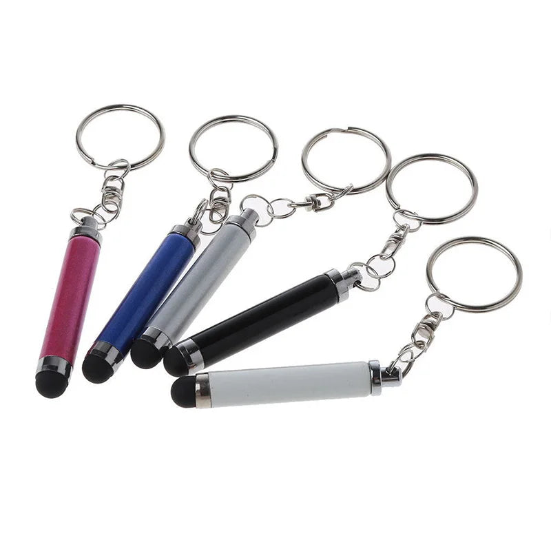 Key Chain Short Capacitance Pen For Phone Touch Screen Accessory Touch Pen For Cell Phone Universal Stylus Pen For Tablet Pen Peaceful Pleasures Health and Wellness