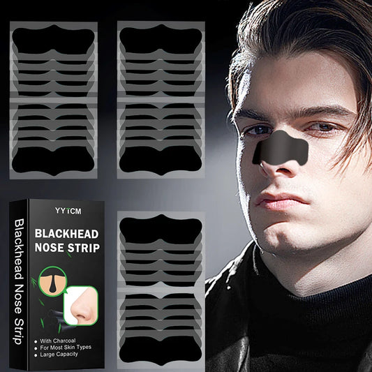 Large Size Black Nose Strips Bamboo Charcoal Blackhead Remover Deep Cleansing Pore Strips for Nose Care 5/10/15/20/30/40/80pcs Peaceful Pleasures Health and Wellness